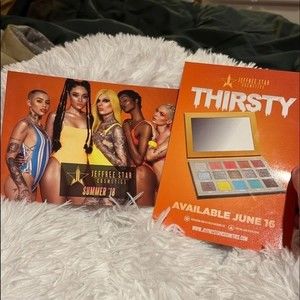 Jeffree Star Limited Edition PR Postcard: Thirsty Palette Launch